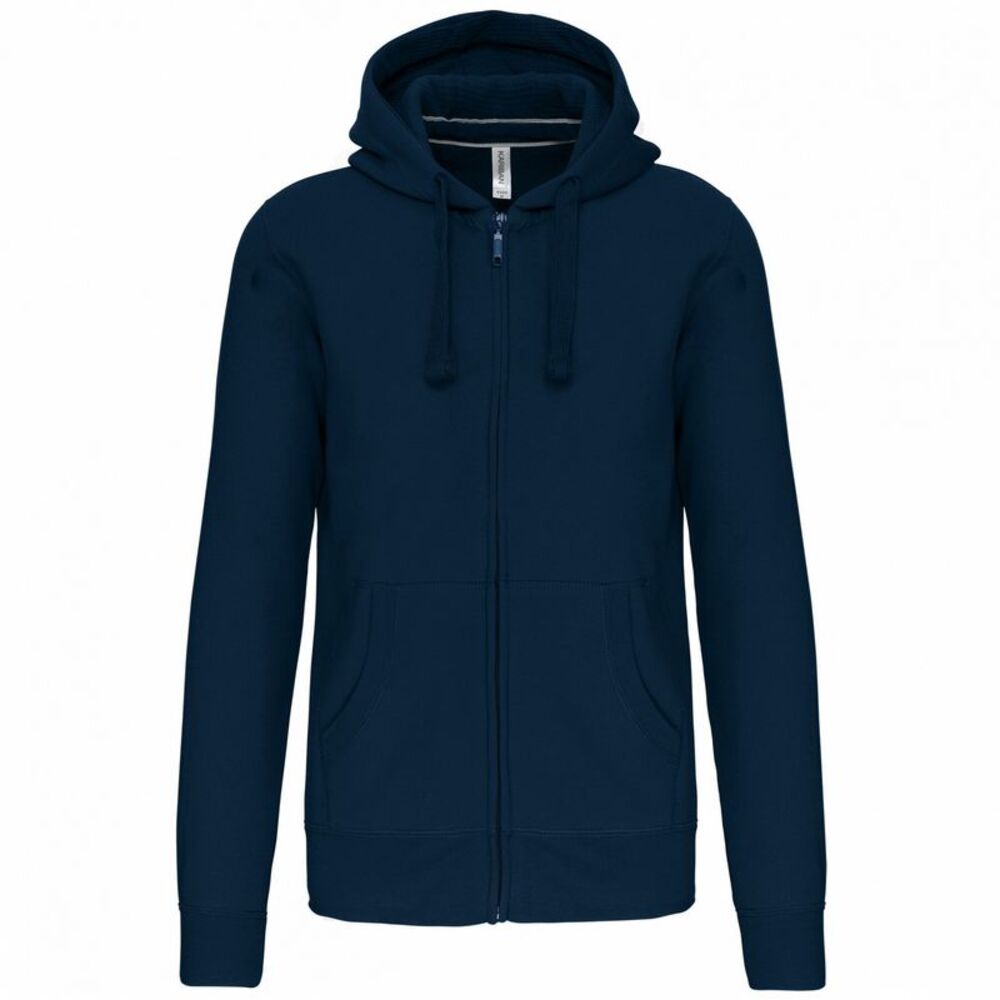 Kariban Unisex Adult Full Zip Hoodie / Navy